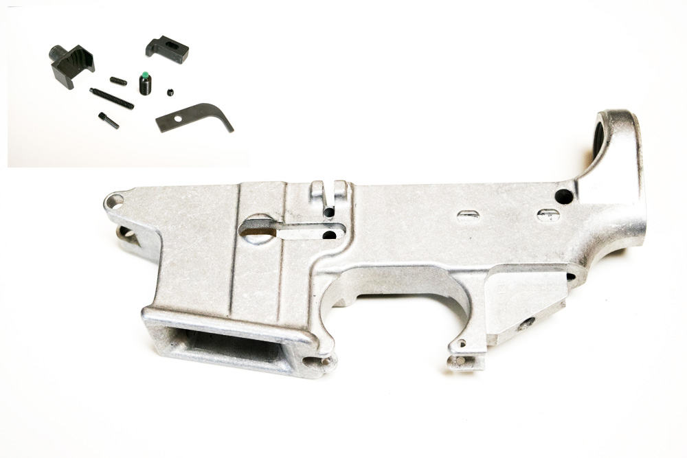 ar15 80 9mm dedicated forged raw lower colt mag w kit atomic