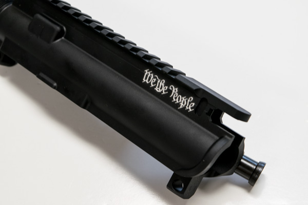 AR15 Upper Receiver Custom Engraved We the People