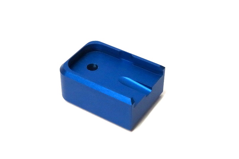 Base plate glock magazine Blue