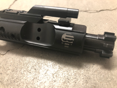 5.56 AR-15/M16 BCG MPI Nitride Custom Engraved All American Punisher - Image 2