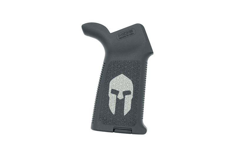 Magpul MOE custom Engraved Spartan Helmet Grip