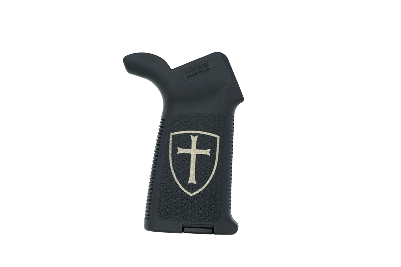 Custom Engraved Magpul MOE AR15 Pistol Grip