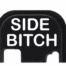 side Bitch Glock slide end plate