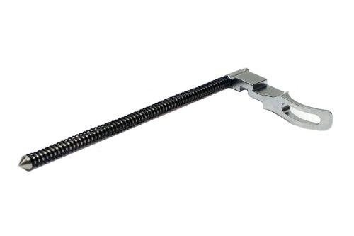 Custom Skeletonized Ruger 10/22 Extended Charging Handle - Chrome - Image 4