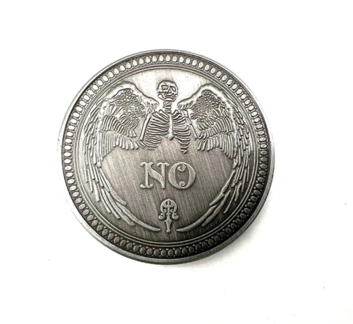 Yes/No Challenge Coin Decision Maker Divination Coin