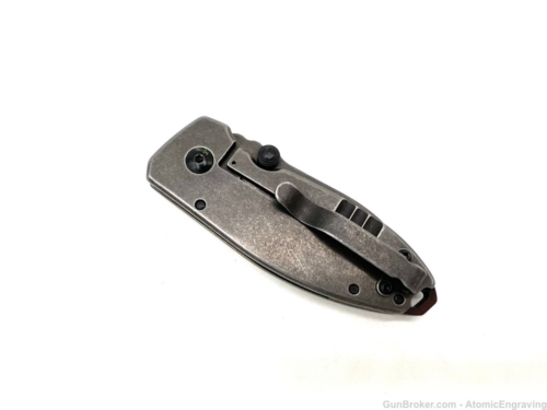 CRKT Squid 2.37 inch Folding Knife - Polynesian Hibiscus - Image 3