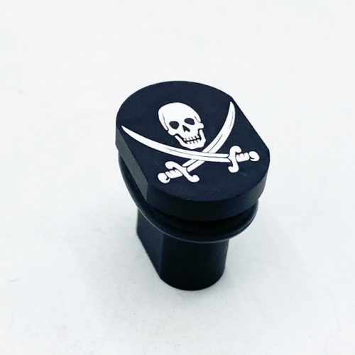 AR15 Mag Release Button custom Pirate logo