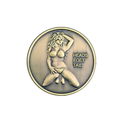 Heads I get Tail Lucky Play Time Coin